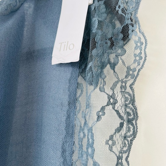 TILO Scarves for the Lace Lover 💙 NEW! Beautiful pieces day to night. - Picture 7 of 11